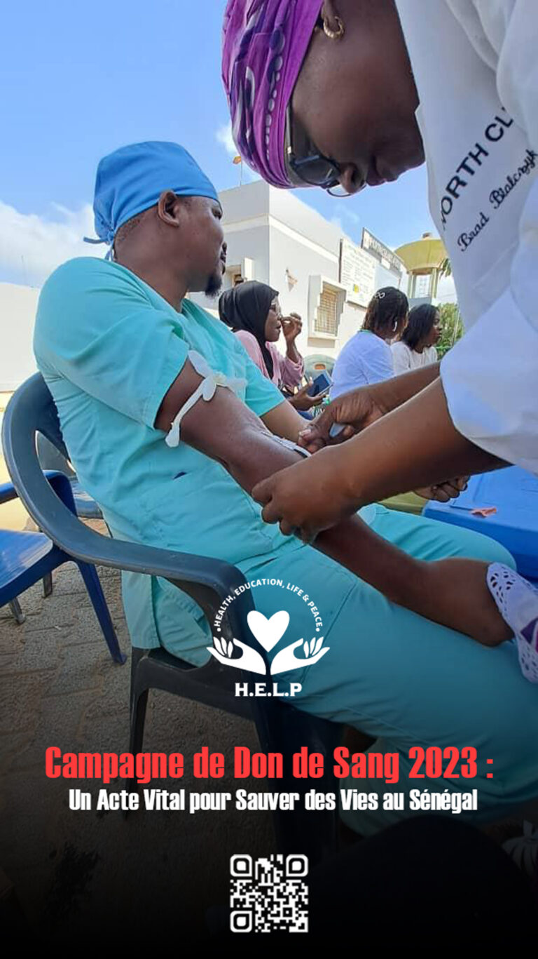 Campagne de Don de Sang 2023 : Un Acte Vital pour Sauver des Vies au Sénégal